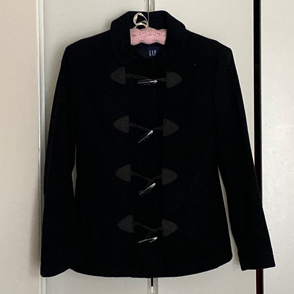 Gap Black Peacoat Jacket